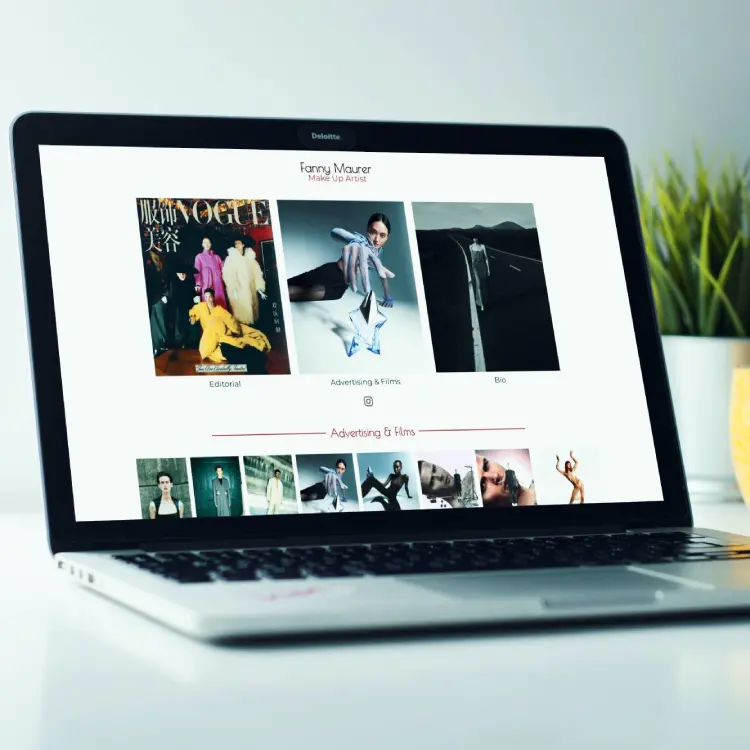 webdesign - makeup artist